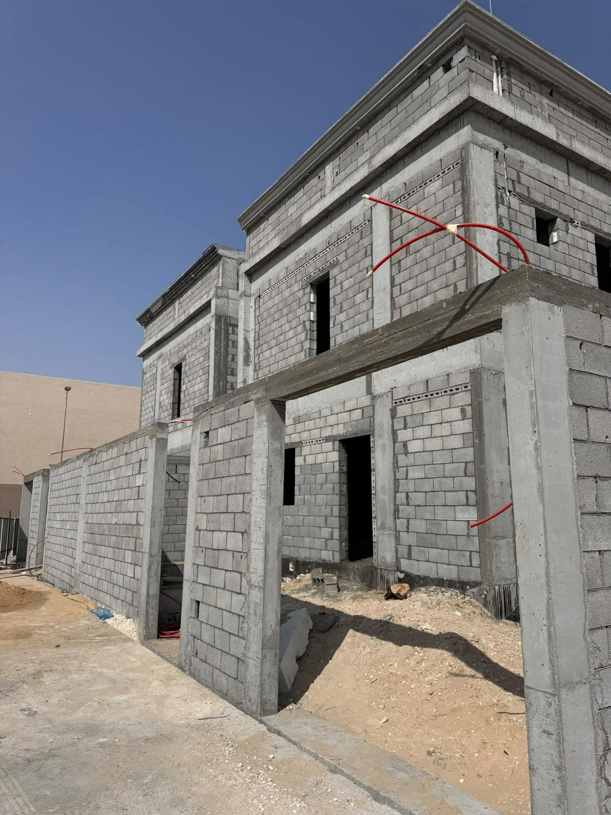 مراحل بناء وتشييد فيلا في الرياض