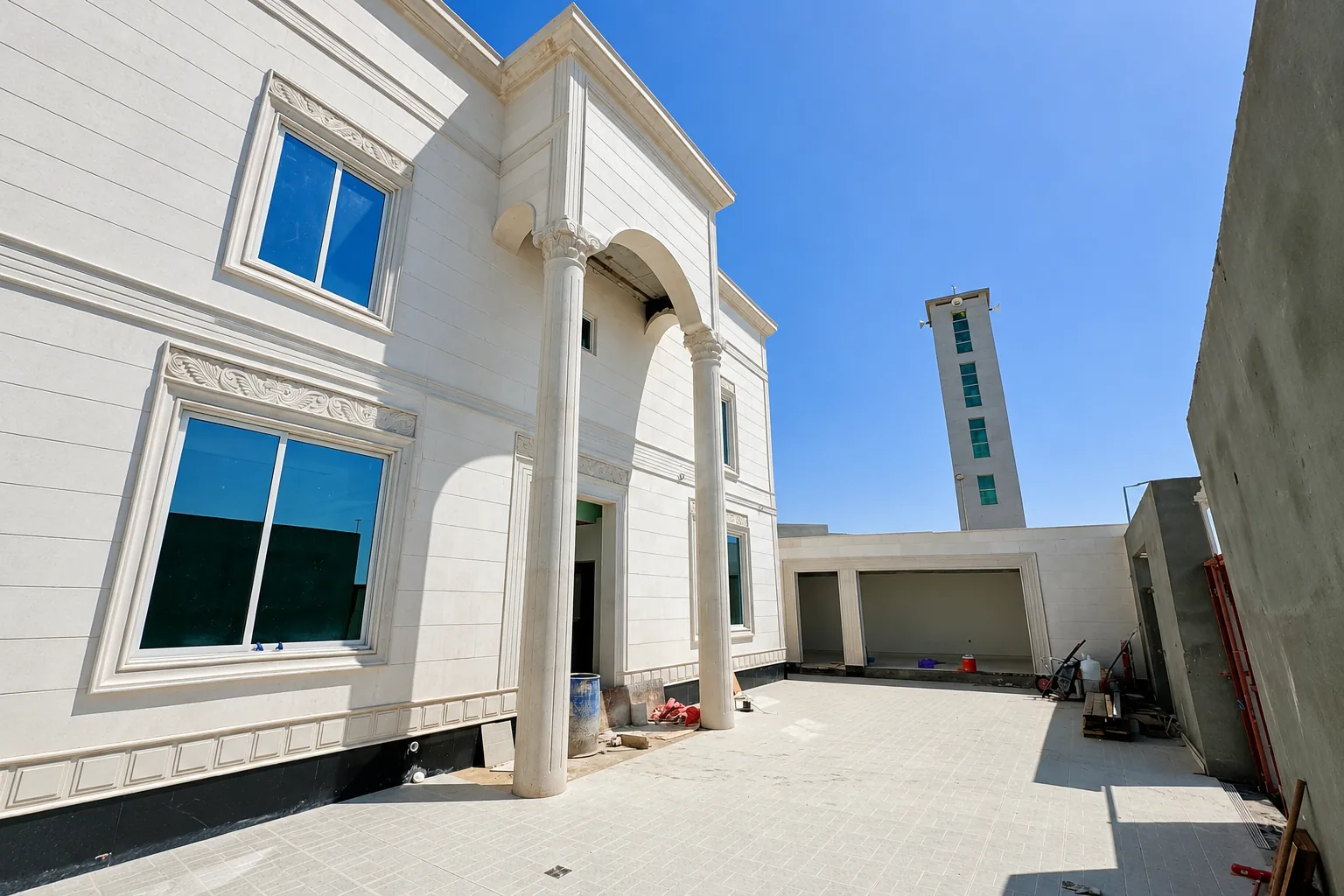 أعمال تنفيذ فيلا سكنية في حي القصور